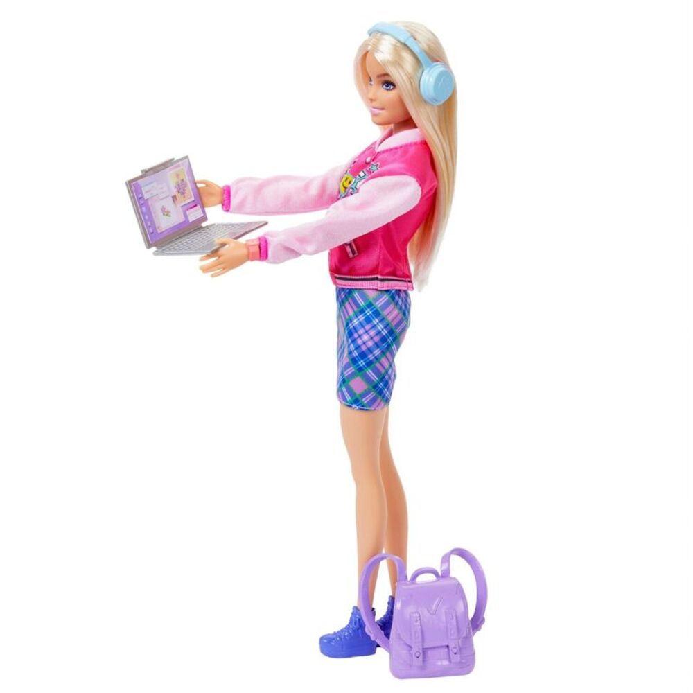Barbie I Love School, Back to School Doll, Blonde with Accessories